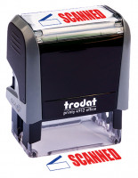 "Scanned" Message Stamp  | STA-TRO-SCA