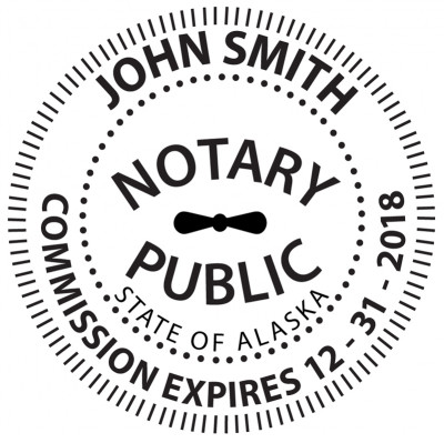 Alaska Notary Embosser | EMB-NOT-AK