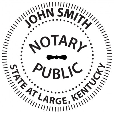 Kentucky Notary Embosser | EMB-NOT-KY