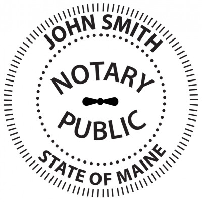 Maine Notary Embosser | EMB-NOT-ME