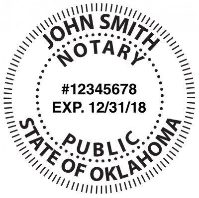 Oklahoma Notary Embosser | EMB-NOT-OK