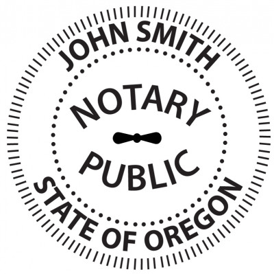 Oregon Notary Embosser | EMB-NOT-OR