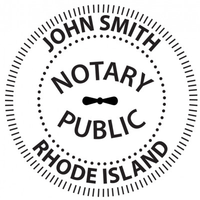 Rhode Island Notary Embosser | EMB-NOT-RI