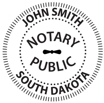 South Dakota Notary Embosser | EMB-NOT-SD