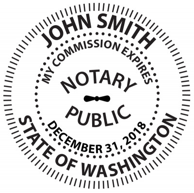 Washington Notary Embosser | EMB-NOT-WA