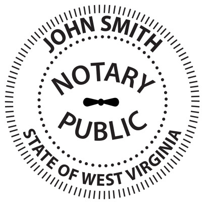 West Virginia Notary Embosser | EMB-NOT-WV