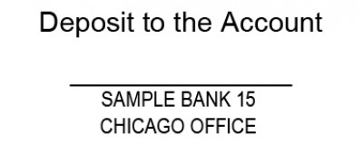 Account Deposit Stamp | STA-LAS-AD