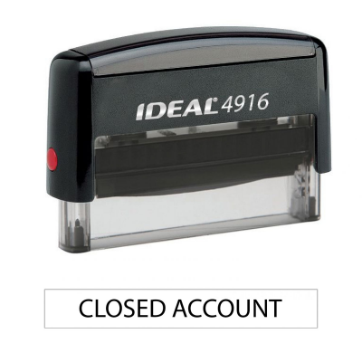 Closed Account Stamp | STA-LAS-CA