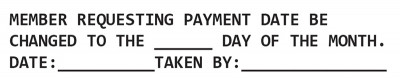 Request Payment Date | STA-LAS-MRP