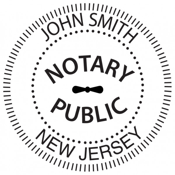 New Jersey Notary Embosser | EMB-NOT-NJ