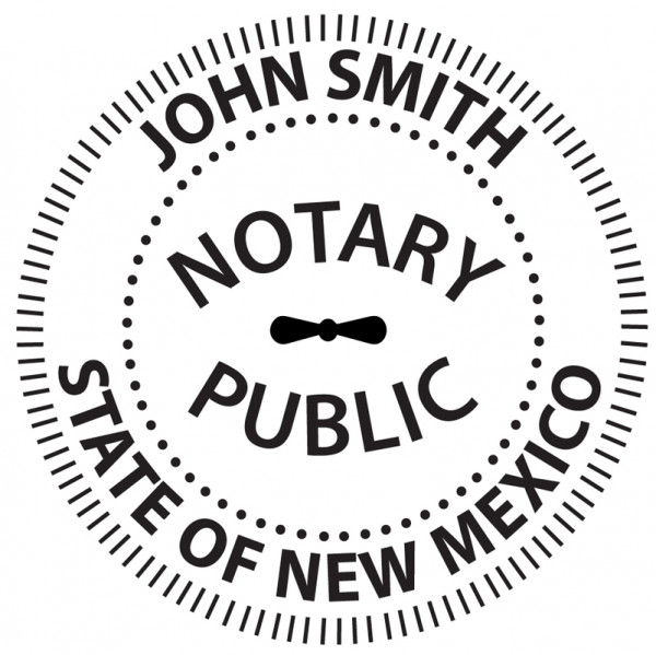New Mexico Notary Embosser | EMB-NOT-NM