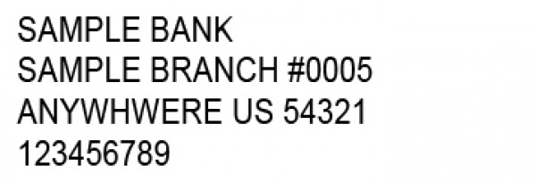 Branch Address Stamp | STA-LAS-BRN
